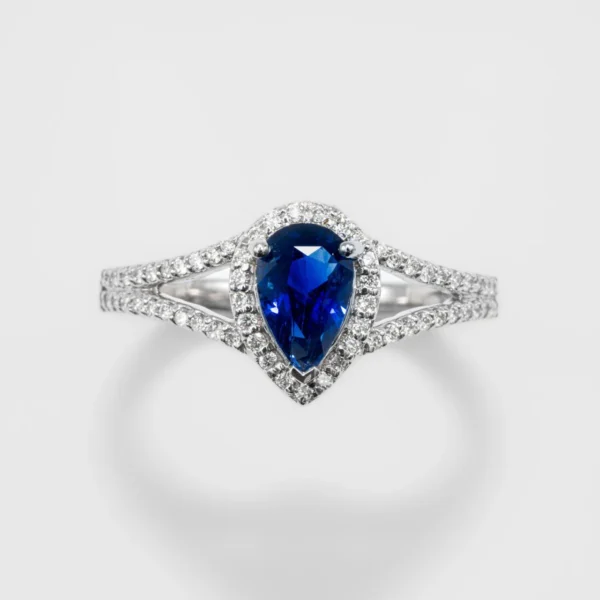 Azure Brilliance Sapphire Ring