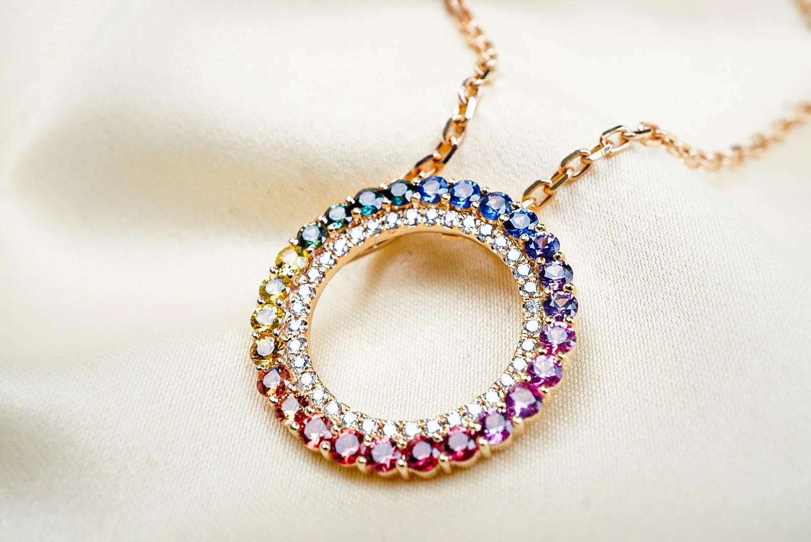 Explore Rainbow Sapphire Jewelry Collection